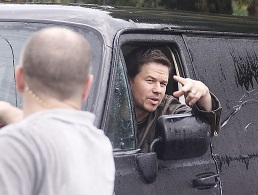 El actor condujó una camioneta por El Chorrillo